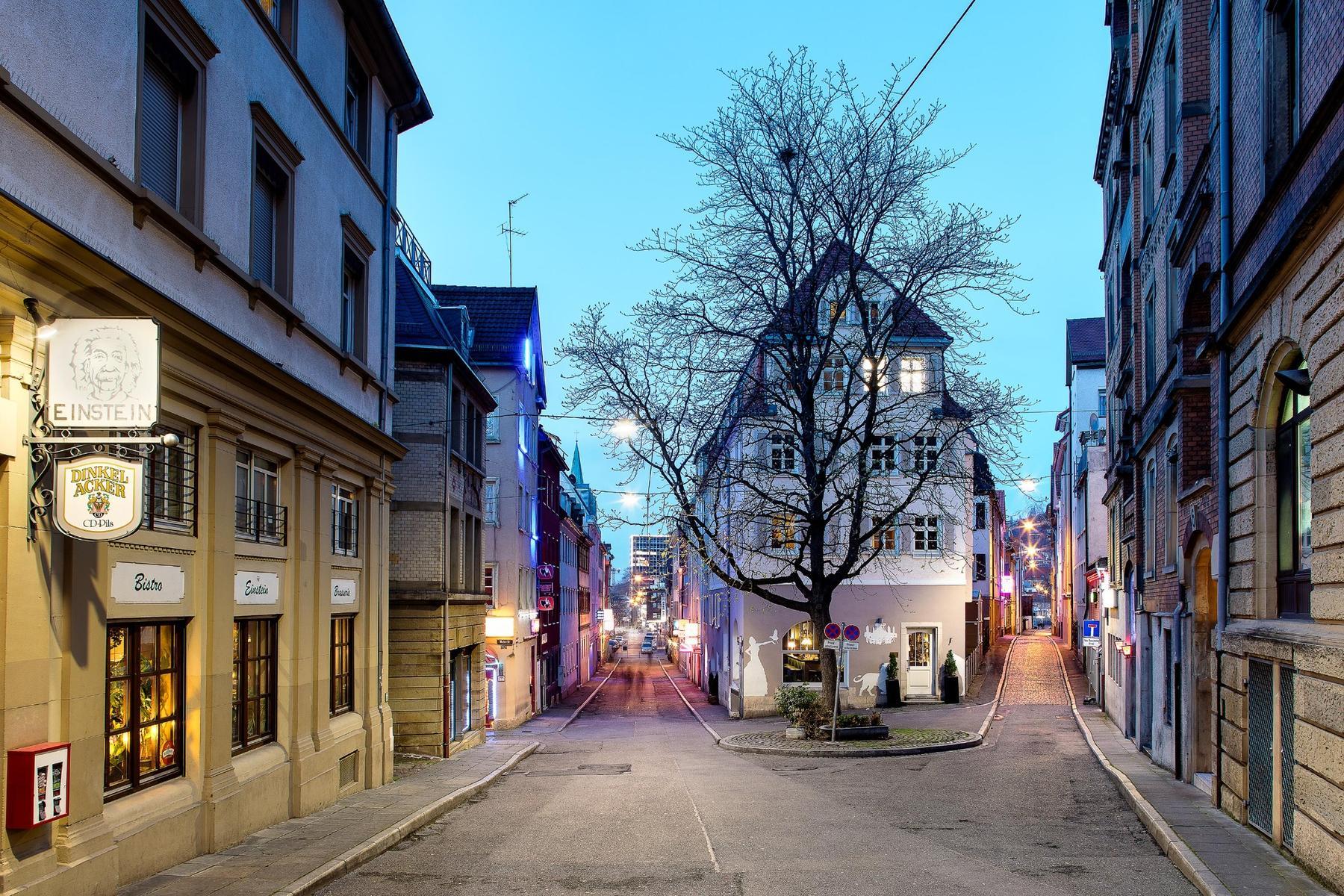 Großkreuzung Stuttgart – Fine-Art-Fotografie von Daniel Stauch