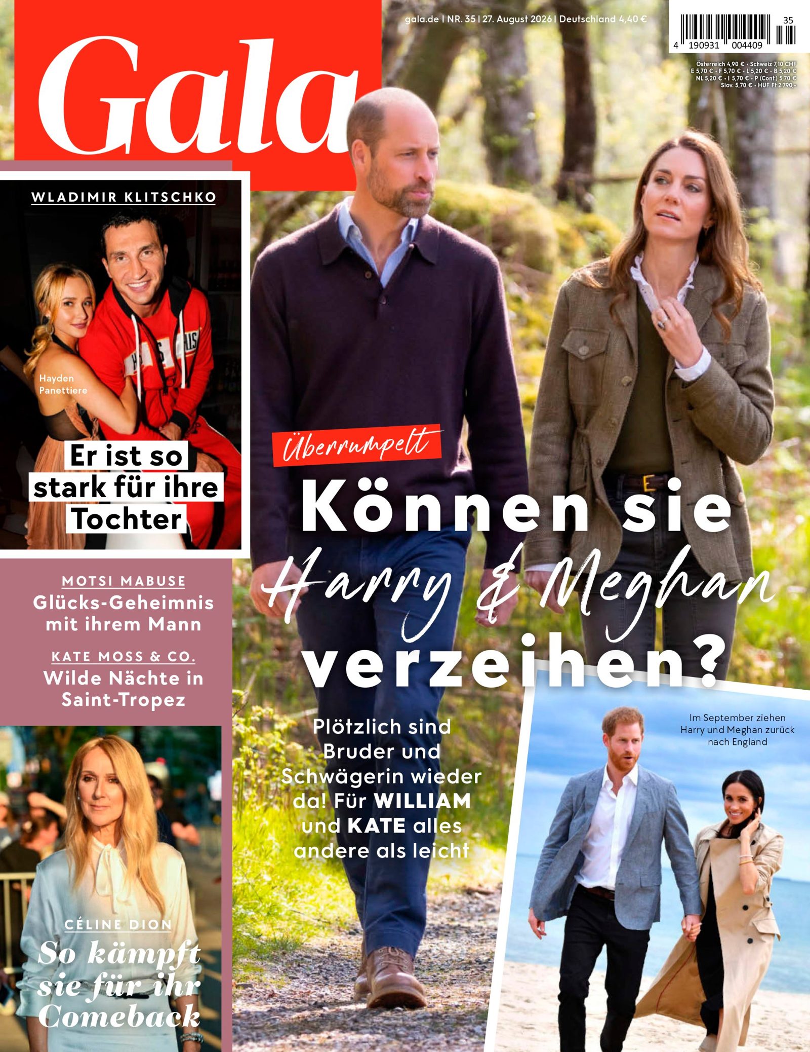 Gala · Nr. 35 · 27 August 2026 · Cover