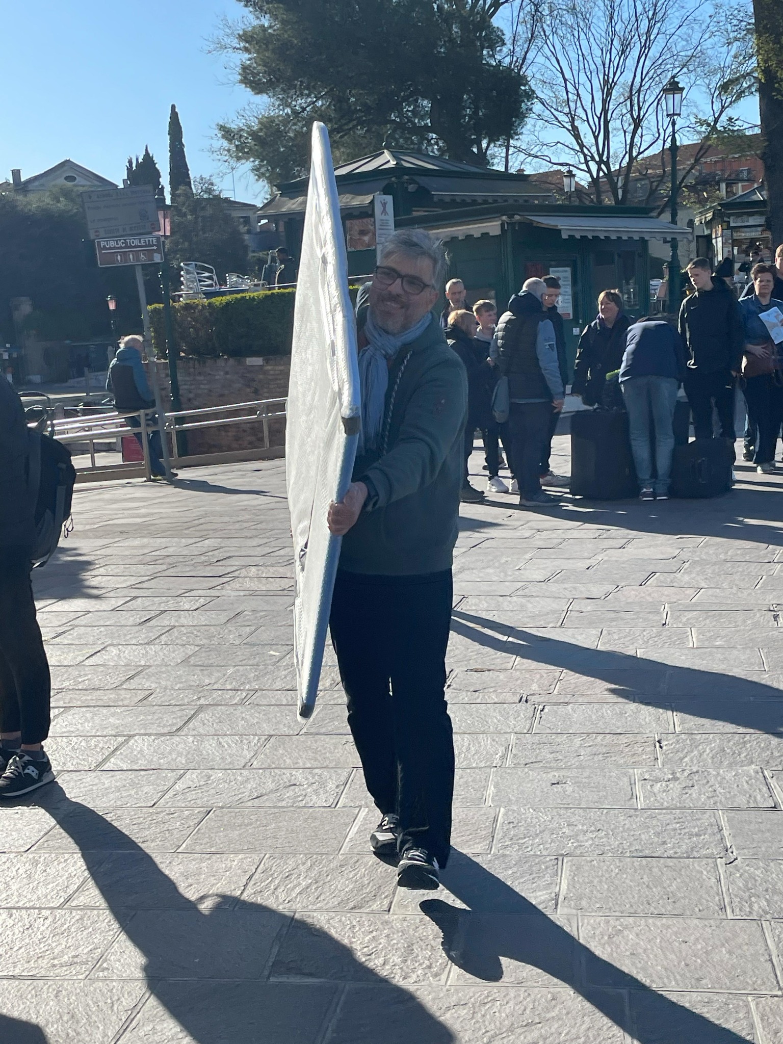RESET Venice 2023 — transport of the artwork
