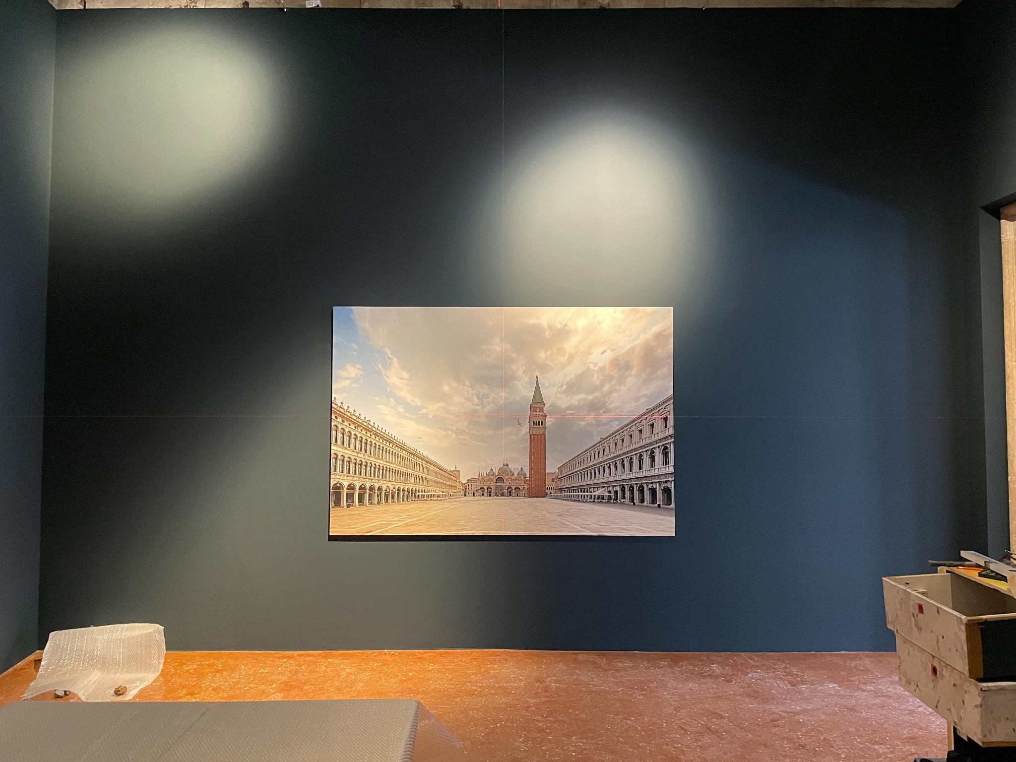 RESET Venice 2023 — installation of the Venice work